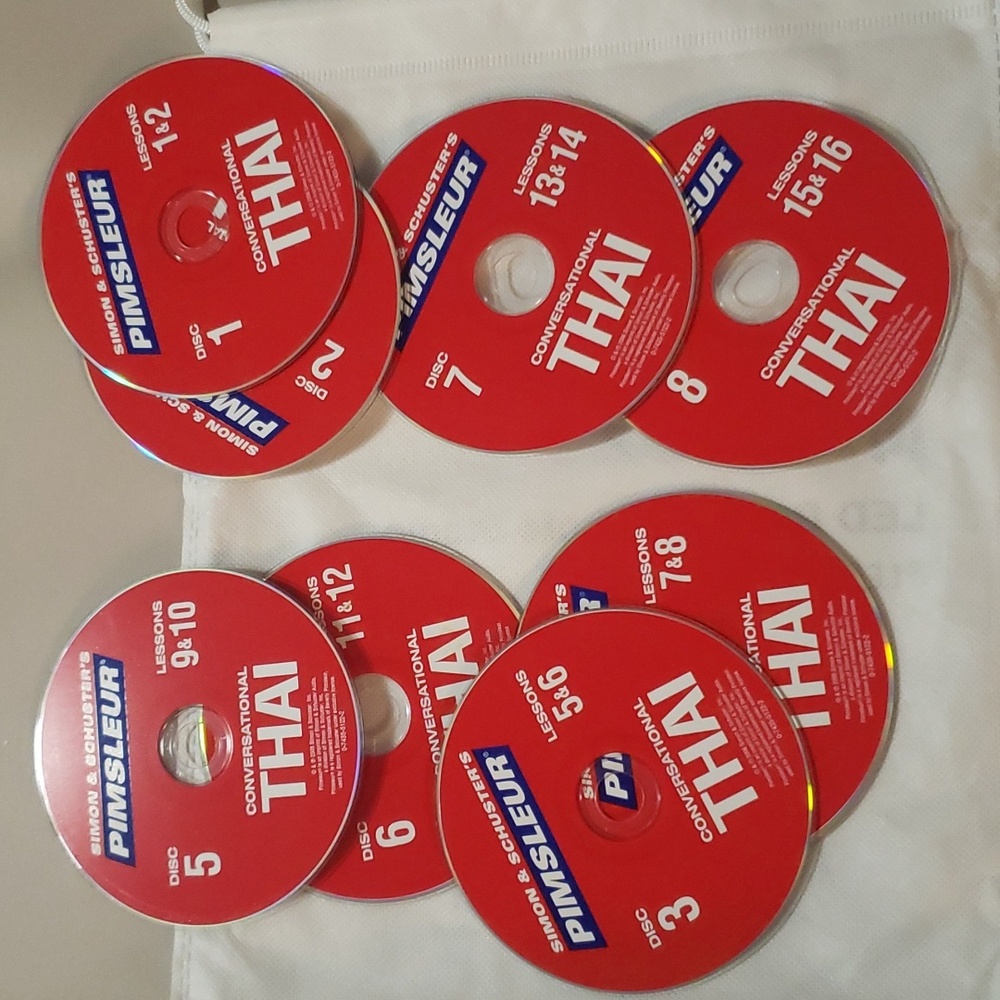 Pimsleur Thai Conversational Course - Level 1 Lessons 1-16 CD